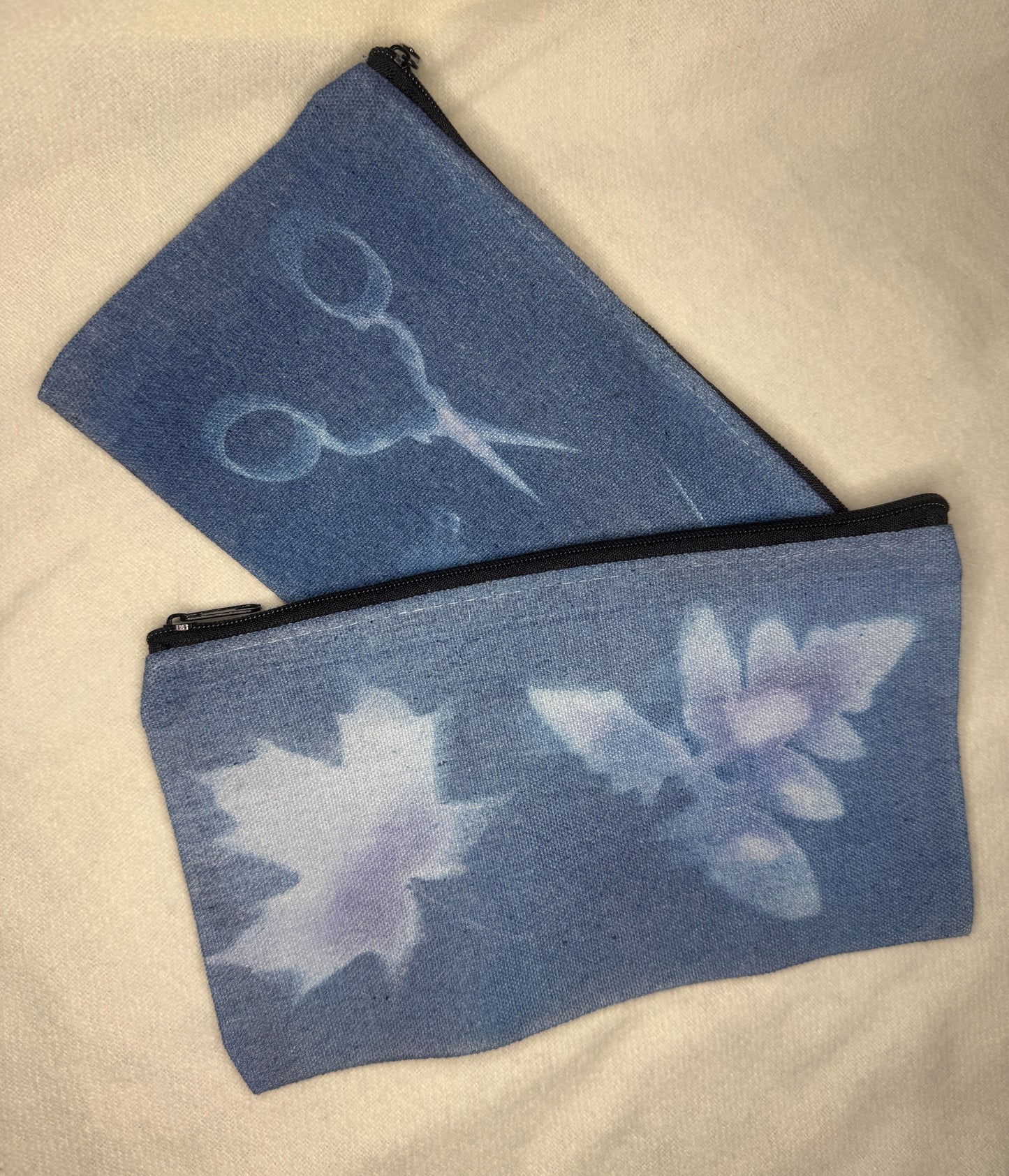 Embellishing Fabric with Cyanotypes