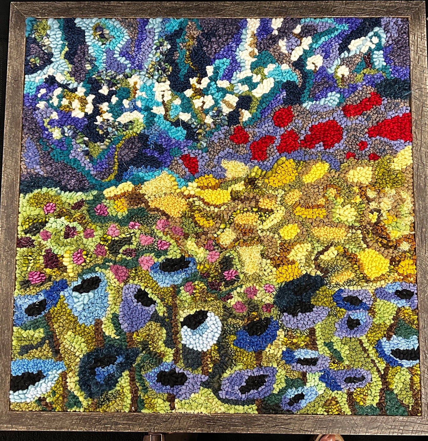 Beginning Rug Hooking with Yarn and Fabric