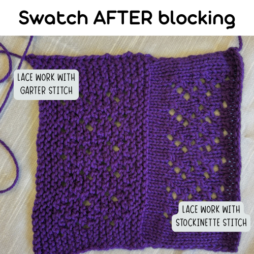 Lace Knit Pouch