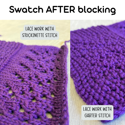 Lace Knit Pouch
