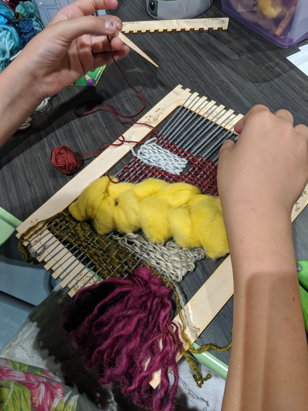 Beginner Tapestry Weaving – Eureka Fiber in the Ozarks