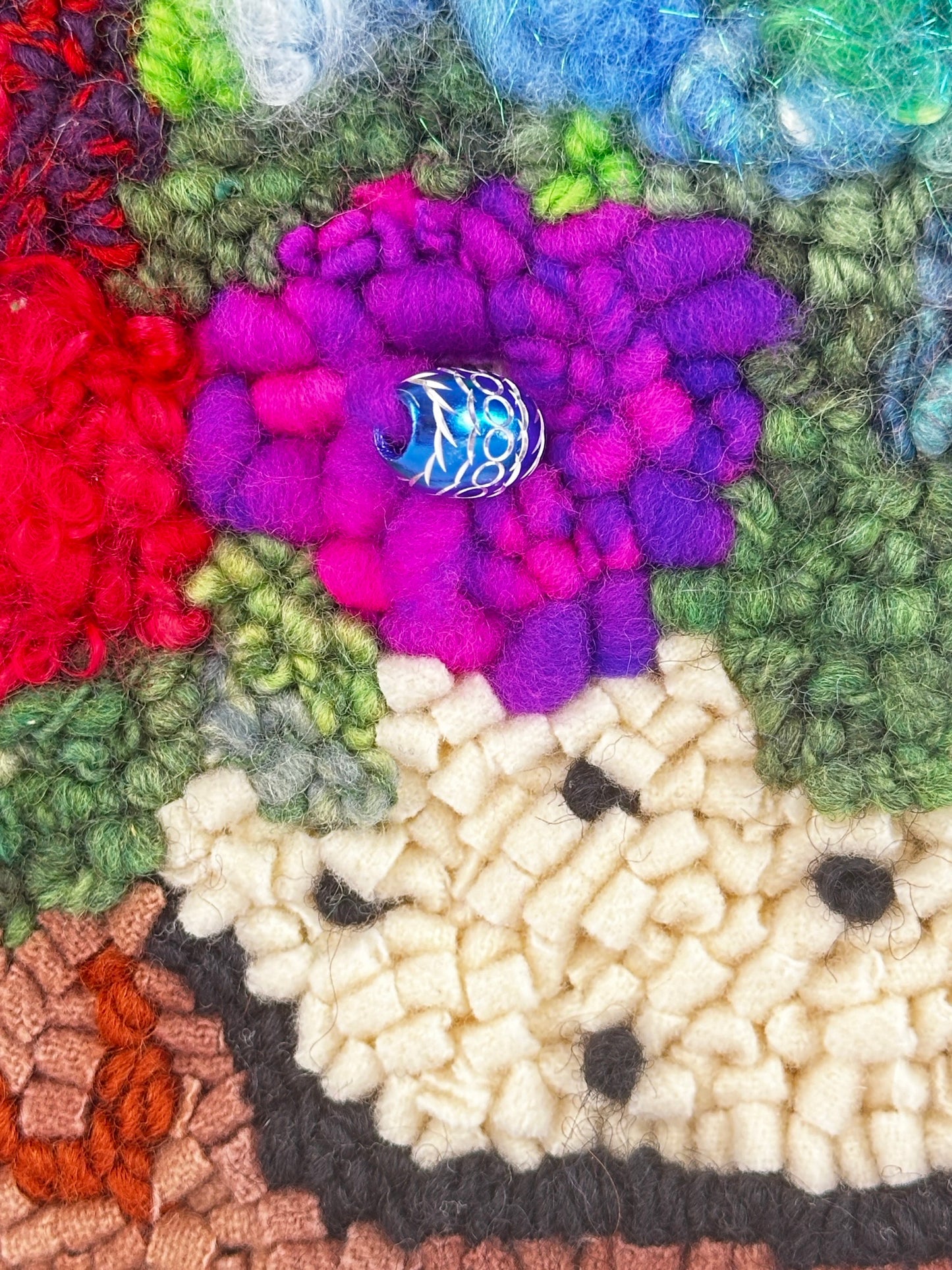 Beginning Rug Hooking with Yarn and Fabric