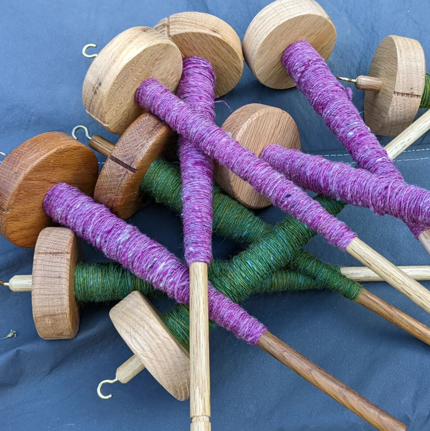 Beginning Drop Spinning and Plying Techniques