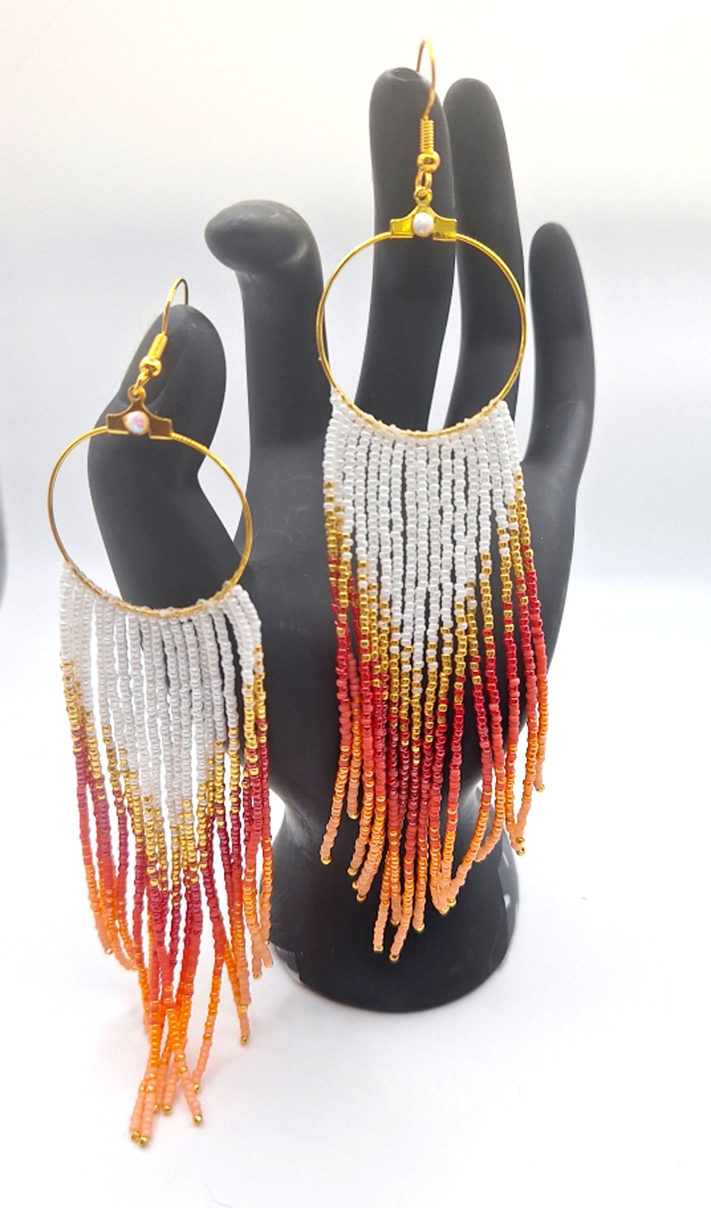 Ombre Beaded Earrings